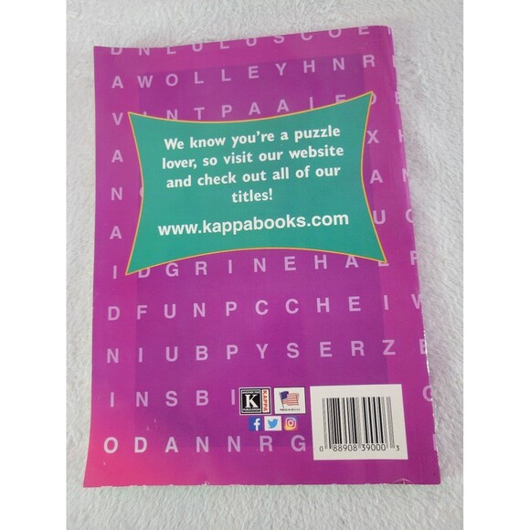 Great Big Word Finds Search Kappa Books Bendon Posh Coloring Book 3 pc Bundle - Picture 6 of 11